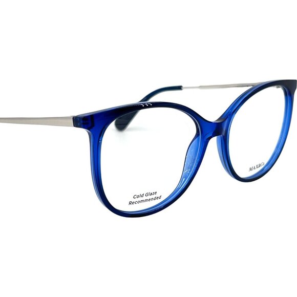 Max & Co MO5008 Women's Eyeglass Frame Blue - Picture 5 of 5